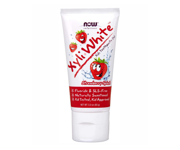 Xyli White kids toothpaste gel - 85 g strawberry splash