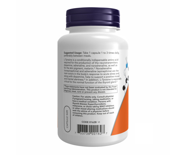 L-TYROSINE 500mg - 120 caps