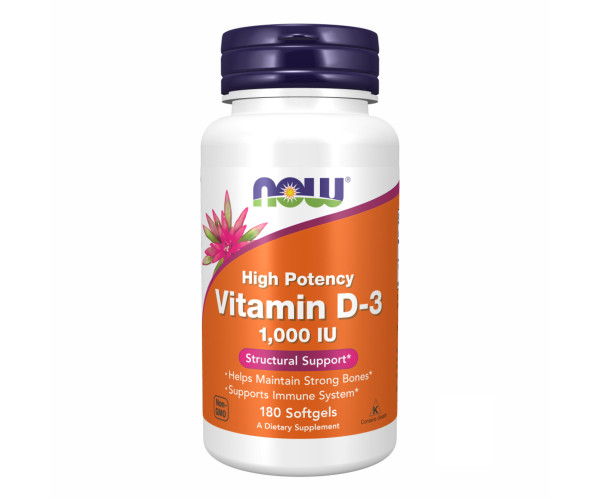 VIT D-3 1000 IU - 180 sgels