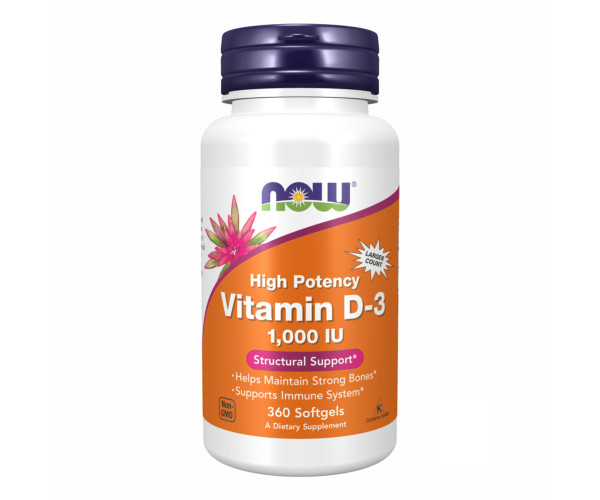VIT D-3 1000 IU - 360 sgels