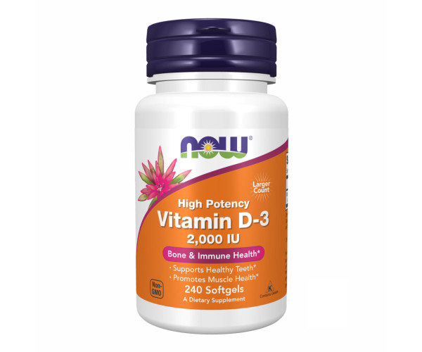 VIT D-3 2000 IU - 240 sgels