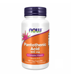 PANTOTHENIC ACID 500mg - 100 vcaps