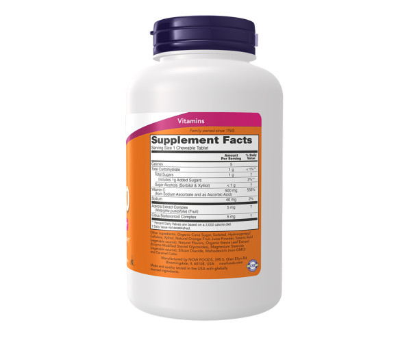 C-500 Chew Orange - 100 tabs