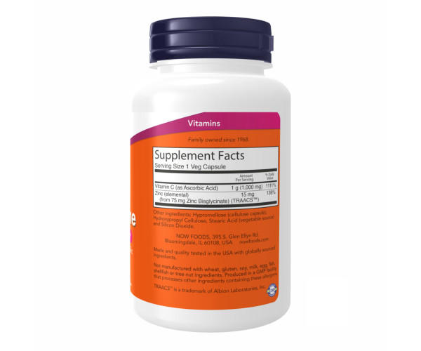 C-1000 Zinc Immune - 90 vcaps