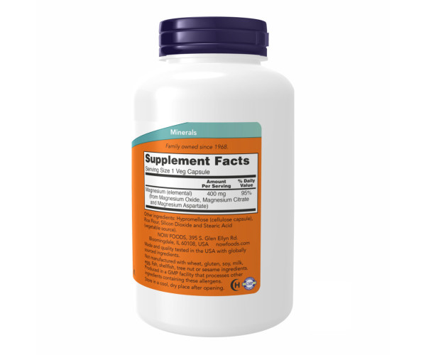 Magnesium 400mg - 180 vcaps