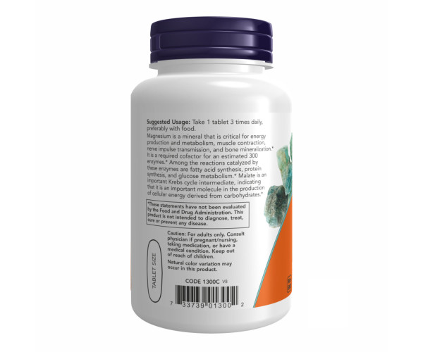 Magnesium Malate 1000mg - 180 tabs