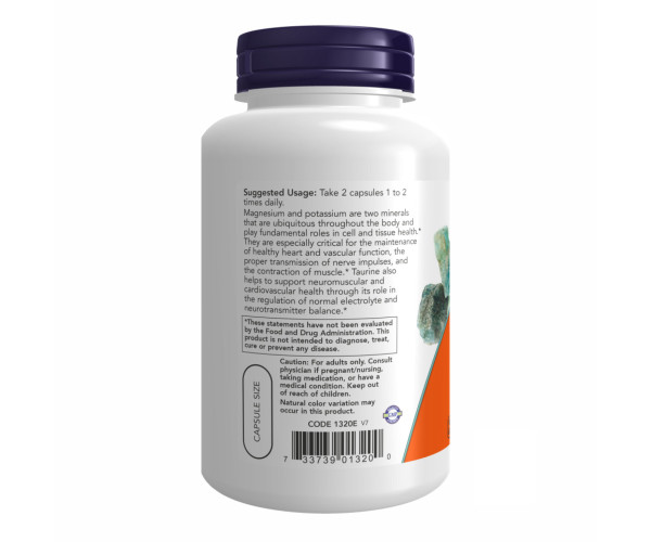 Magnesium & Potassium Aspartate - 120 vcaps