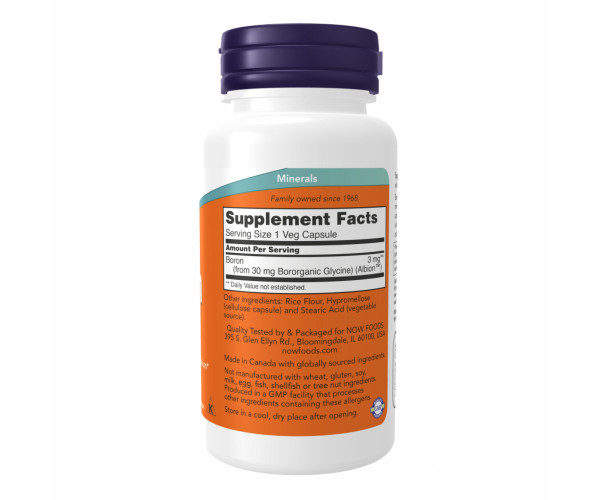 Boron 3mg - 100 vcaps