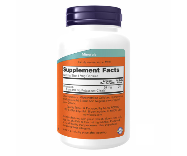 Potassium Citrate - 180 vcaps