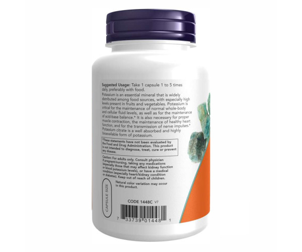 Potassium Citrate - 180 vcaps