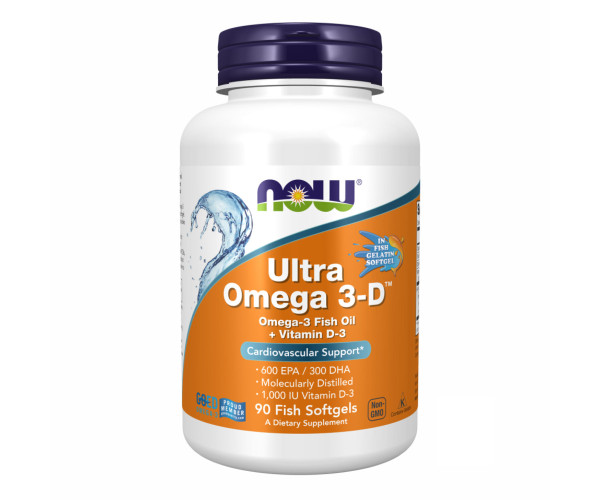 Ultra Omega 3-D Softgels - 90 softgels