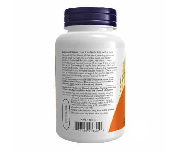 Omega 3-6-9 1000 mg - 100 sgels