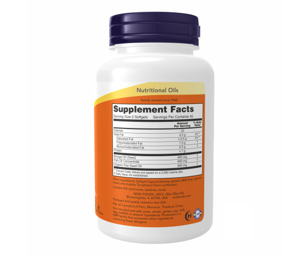 Super Omega 3-6-9 1200 mg - 180 sgels