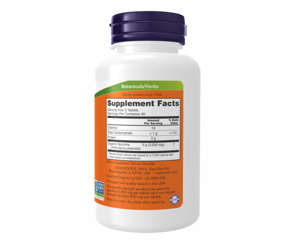 Spirulina 1000 mg - 120 tabs