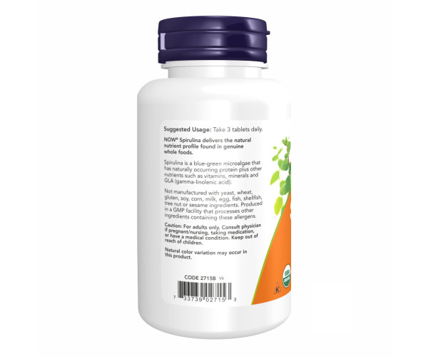 Spirulina 1000 mg - 120 tabs