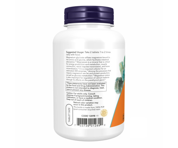 Magnesium Glycinate - 180 tabs