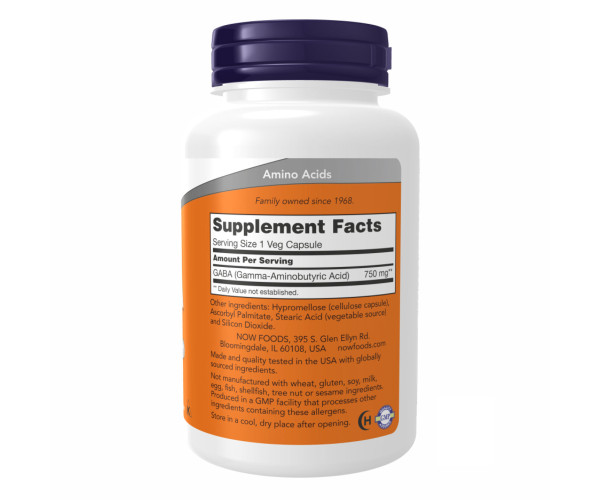 GABA 750 mg - 200 vcaps