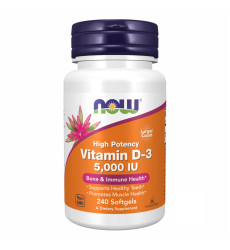 VIT D-3 5000 IU - 240 sgels