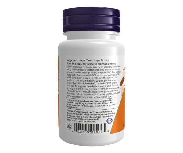 Women's Probiotic 20 Bln - 50 vcaps