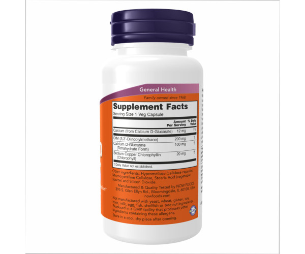 DIM 200 w/Calcium D-Glucarate - 90 vcaps