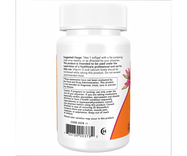 VIT D-3 50,000 IU - 50 sgels