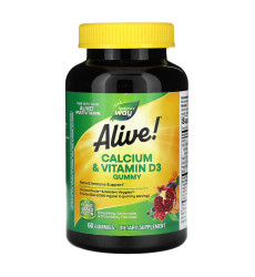 Calcium + D3 Gummy 60 ct (HFS)