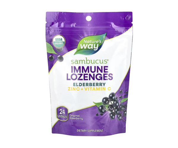 Sambucus Organic Zinc Lozenges - 24 cnt