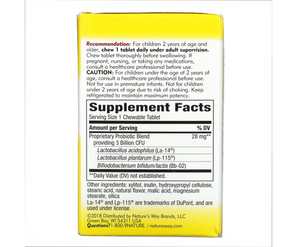 Kids Primadophilus - 30 tabs Cherry