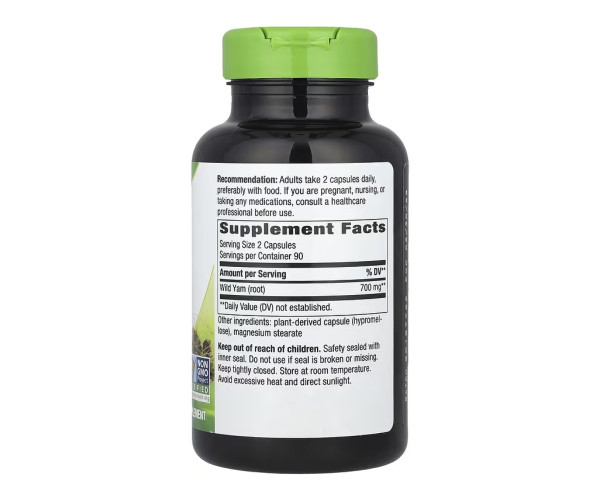 Wild Yam - 180 vcaps