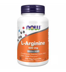 Arginine 500mg - 250 vcaps