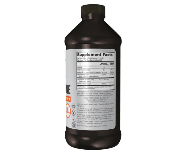 Carnitine Liquid 3000mg - 473ml