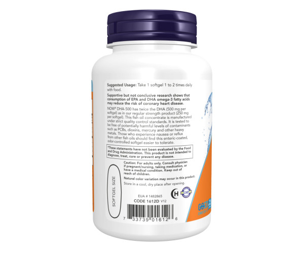 DHA 500mg - 90 sgels