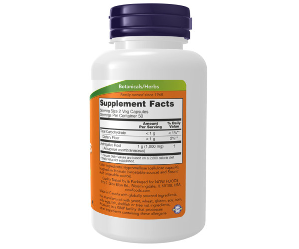 Astragalus 500 mg - 100 vcaps