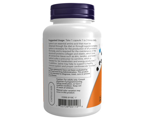 Lysine 500mg - 250 vcaps