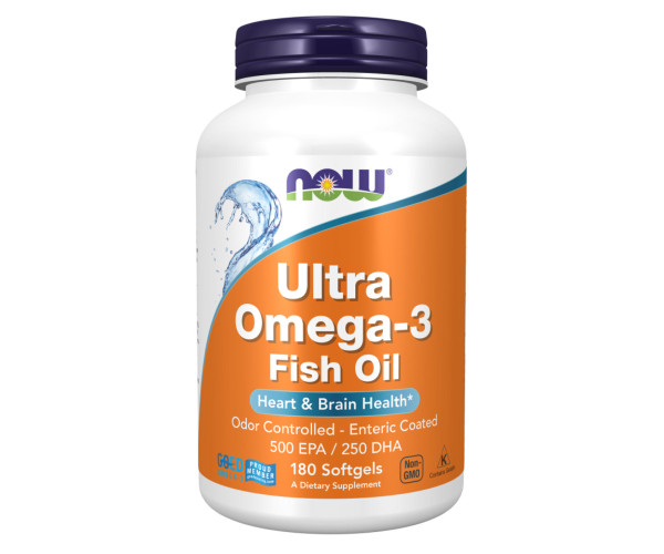 Ultra Omega-3 Fish Oil - 180 Softgels