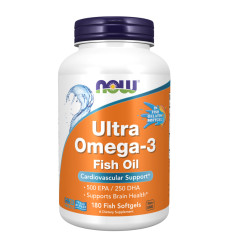 Ultra Omega-3 FO 500/250 Fish Gelatin - 180 Softgels