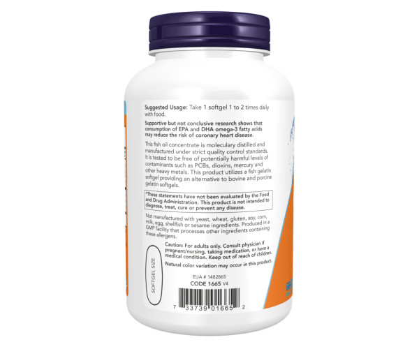 Ultra Omega-3 FO 500/250 Fish Gelatin - 180 Softgels