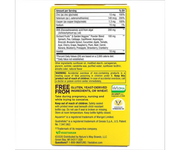 Prenatal Multi - 60 softgels