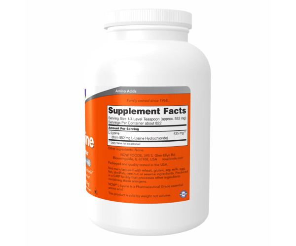 L-Lysine Powder - 454g