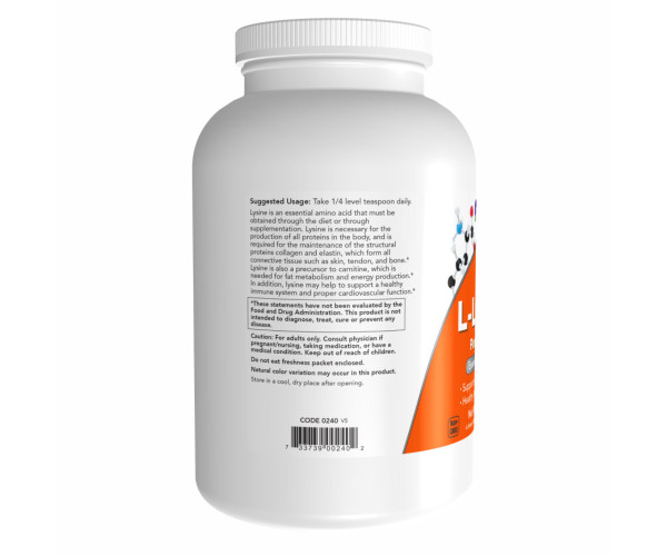 L-Lysine Powder - 454g