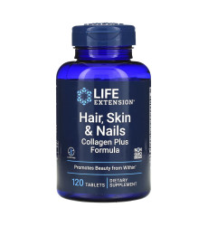 Hair, Skin & Nails Collagen Plus Formula - 120 tabs