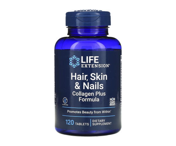 Hair, Skin & Nails Collagen Plus Formula - 120 tabs