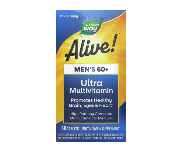 Once Daily Men's 50+ Ultra Multivitamin - 60 tabs