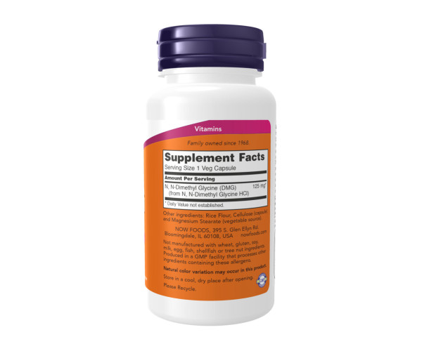 DMG 125mg - 100 vcaps