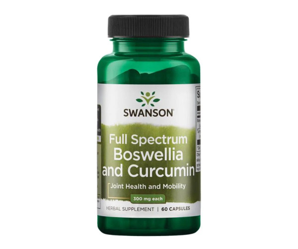 Full Spect Boswellia and Curcumin - 60 Caps