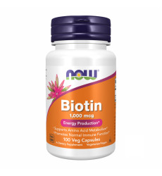 BIOTIN 1000mcg - 100 vcaps