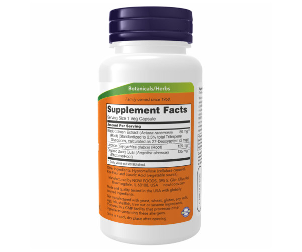 Black Cohosh 80mg - 90 vcaps