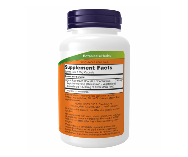 Maca 750mg - 90 vcaps