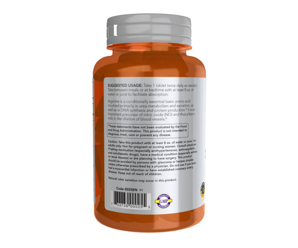 Arginine 1000mg - 60 tabs