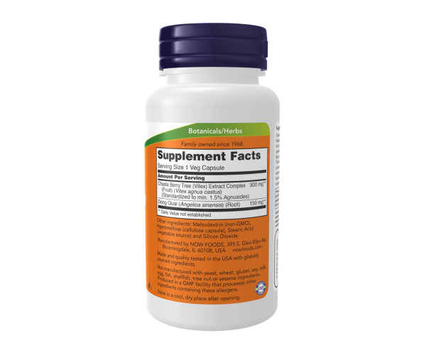 Chaste Berry Vitex Extract 300 mg - 90 vcaps